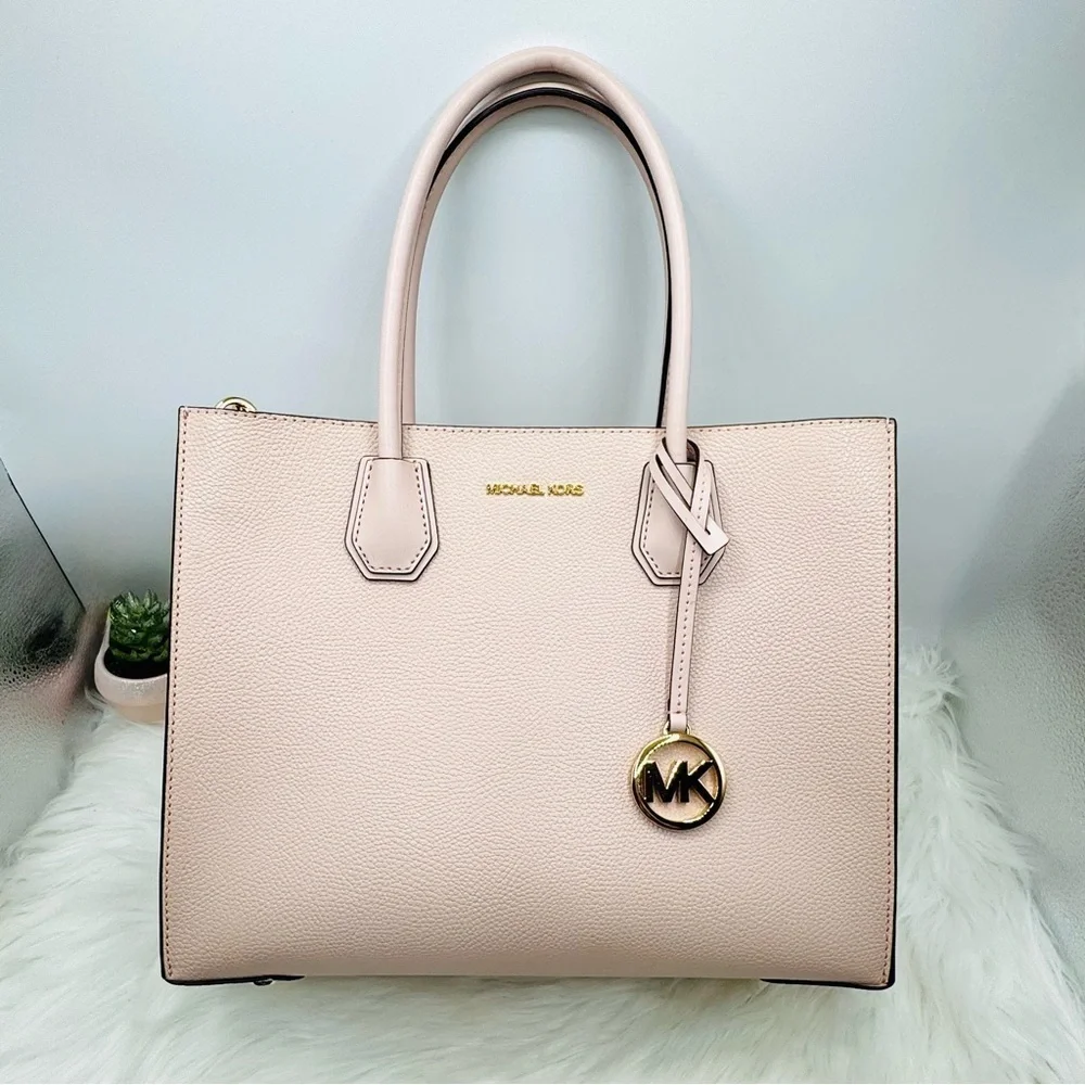 Michael Kors Pink Large Crossbody Satchel